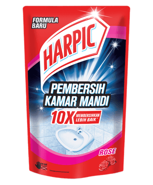 Harpic Pembersih Kamar Mandi - Rose Pouch 400ml